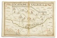 Locatione di Salzola,1686