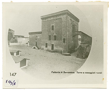 "Fattoria di Serranova. Torre e caseggiati rurali" - Biblioteca Pubblica Arcivescovile "Annibale De Leo" - Fondo Briamo